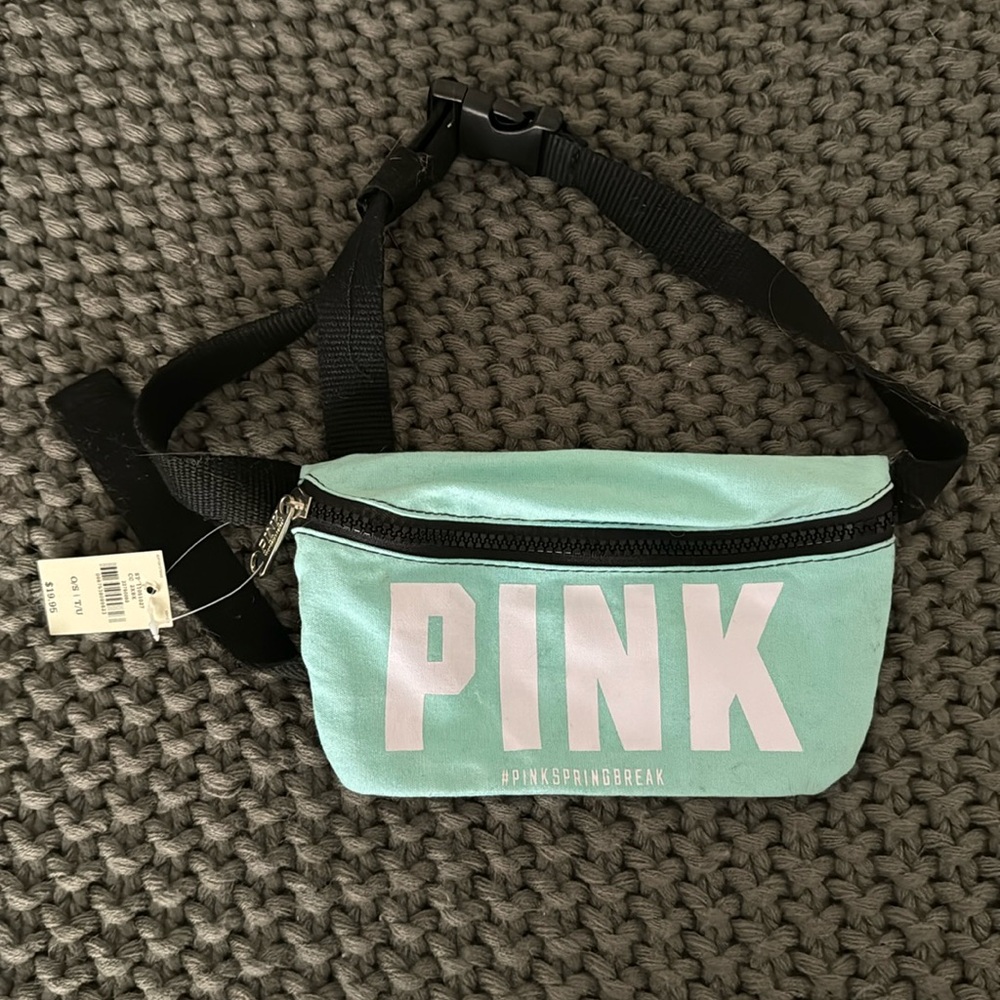 PINK spring break fanny pack NWT